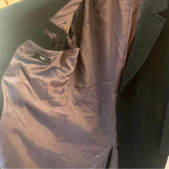 Hugo Boss Morgan Coat Virgin Wool Cashmere 54 - Picture 10 of 12